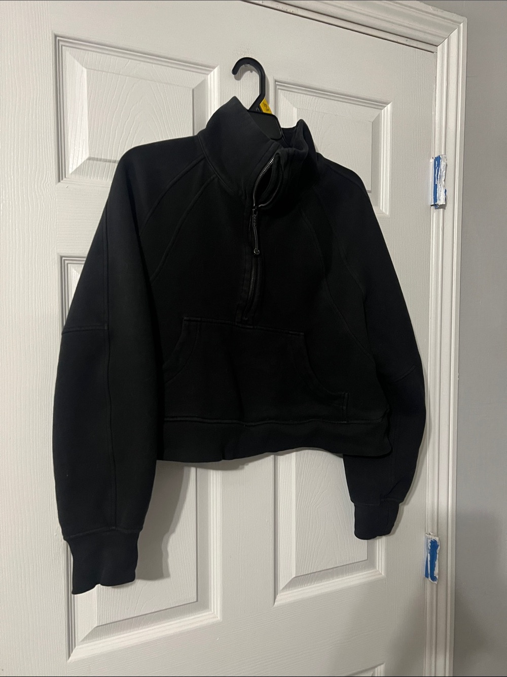 lululemon scuba Black Half-Zip Pullover Sweatshirt